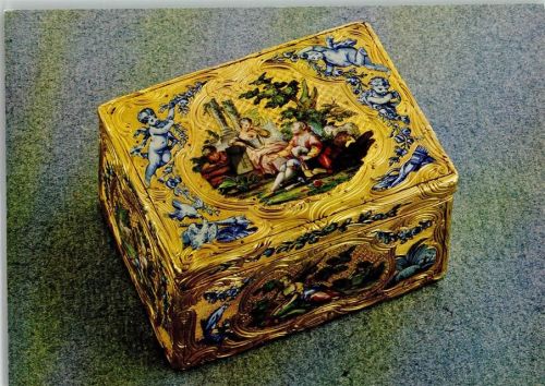 Musee dart et dhistorie Tabatiere Schnupftabakdose