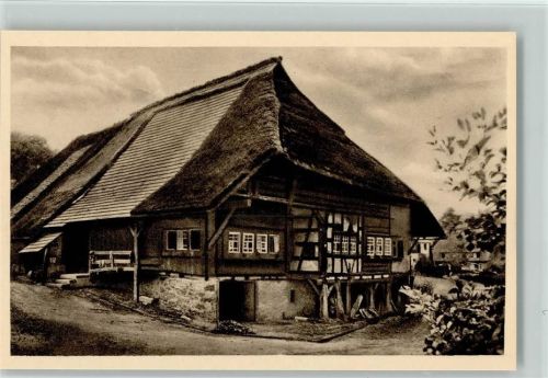 Schwarzwaldhaus Kupfertiefdruck