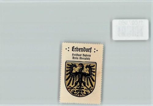 Erbendorf Vignette Wappen Kaffee Hag ca 1920-1940