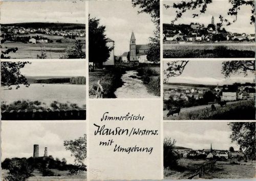 Hausen Ortsansichten Mehrfachaufnahme