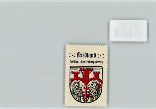 Friedland Vignette Wappen Kaffee Hag ca 1920-1940