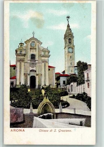 28041 Arona - Chiesa di S. Graziano Kirche