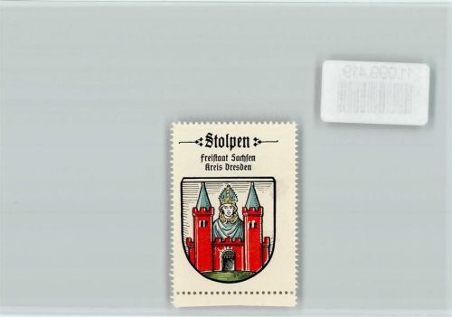 Stolpen Vignette Wappen Kaffee Hag ca 1920-1940