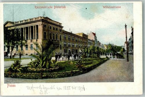 Posen Wilhelmstrasse Bibilothek