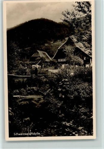 Schwarzwald Idylle 1941 Foto AK 425 B 71 JGe GMT Verlag