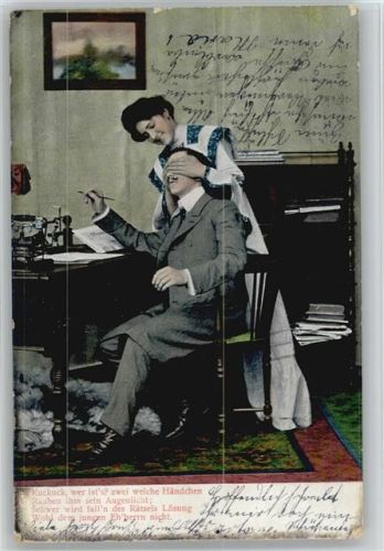 1906 AK Schreiben -