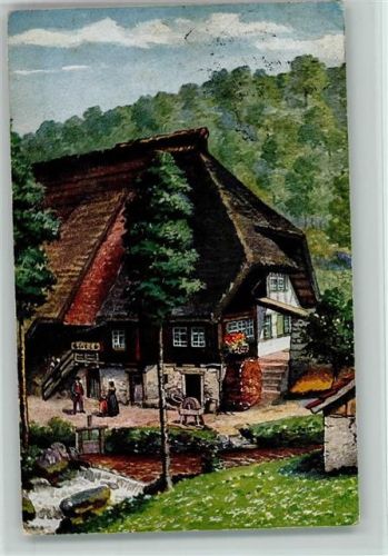 Serie XI Schwarzwald nach Hertter - Schwarzwaldhaus, Schleifstein