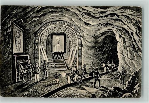 Berchtesgaden Im Bergwerk 1909 AK