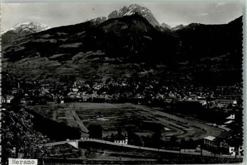 Meran Foto Rennbahn ca 1935 AK