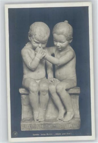 Verlag NPG Nr.451 Künstler Sandor Jaray "Adam und Eva"