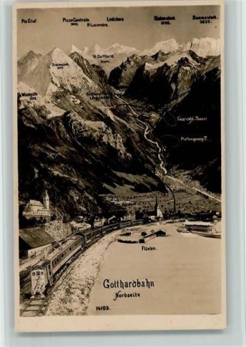 Gotthardbahn Nordseite