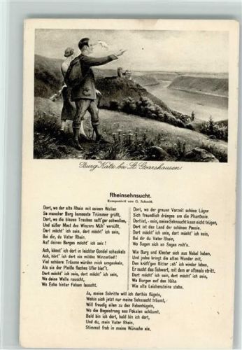 Rheinsehnsucht - Wandern - Rheinlieder Nr. 7 K.T