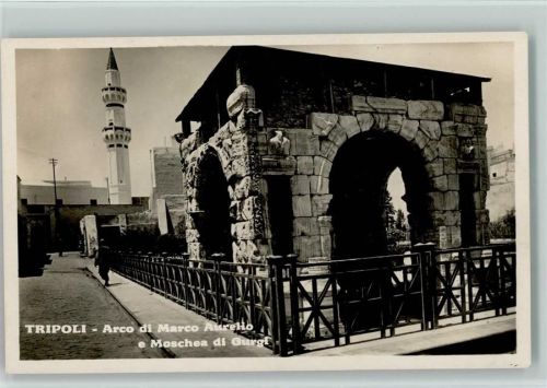Tripolis Arco di Marco Aurelio e Moschea di Gurgi