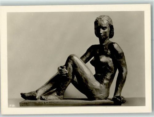 Skulptur von Adolf Abel AK