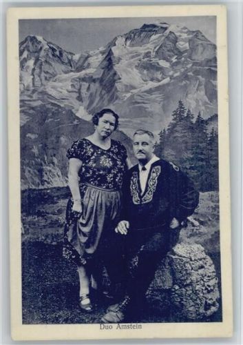 1920 Duo Amstein - Trachten