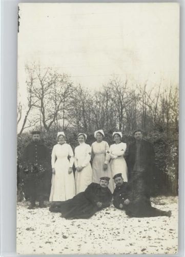 Krankenschwestern Foto AK WK I