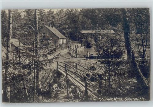 Leopoldstal Waldgaststätte Pension Silbermühle ex Sammlung Busse
