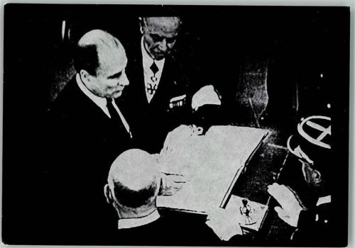 1981 signature présidentielle de M. Mitterand , Fotograf Rousseille Politiker