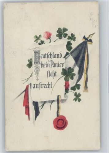 1916 Flagge - Deutschland dein Panier steht aufrecht