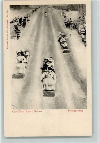 Canadian Sport Series Tobogganing