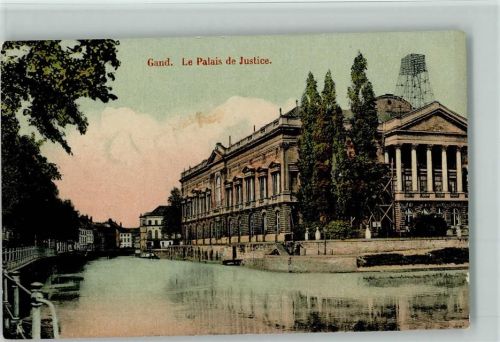 Gand - Le Palais de Justice ca 1913 AK