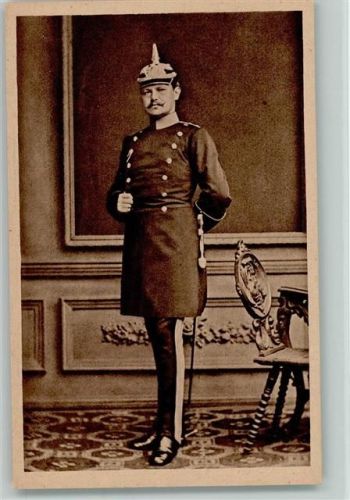 Unser Hindenburg als Hauptmann im Generalstab Stettin 1878 AK aus der Serie Hindenburg vom Kadett zum Generalfeldmarschall Hindenburg