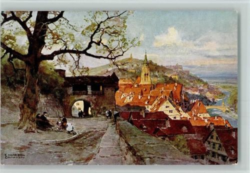Blick von der Schloßlinde AK