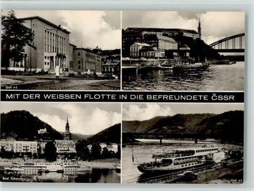 Mit der weißen Flotte in die CSSR