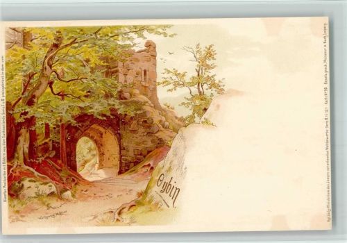 Nr. Sign. Wolfgang Müller, Bilder aus dem Sachsenlande Serie Karte Nr. 10 AK Sehr gute Erhaltung Meissner & Buch Lithographie