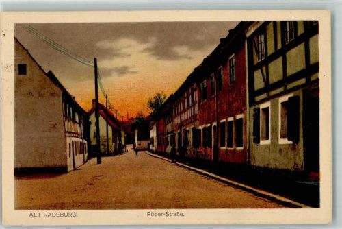 01471 O8106 Radeburg - Alt-Radeburg Röder-Straße