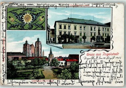 85049 W8070 Ingolstadt , Donau 1903 - Liebfrauenpfarrkirche