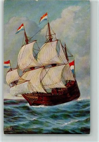 Karte Nr. 236 - Holl. Westindien Fahrer - Segelschiff