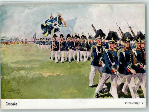 Parade - Gren. Regiment 7 AK