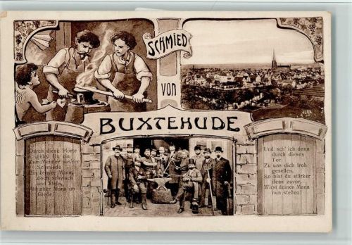 Buxtehude Schmied von Buxtehude , gute Erhaltung AK