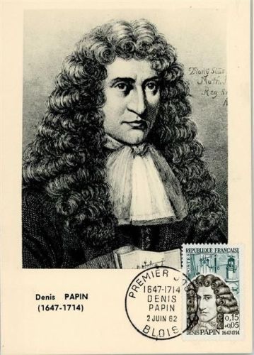 Denis Papin - Sonderstempel und Sonderbriefmarke