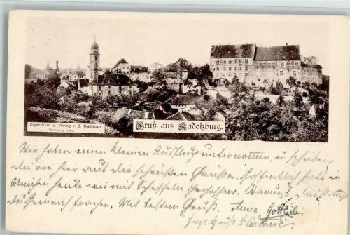 Cadolzburg 1898 Gesamtansicht