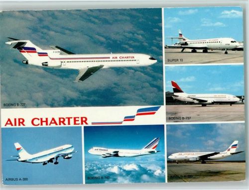 Air Charter versch. Flugzeugtypen