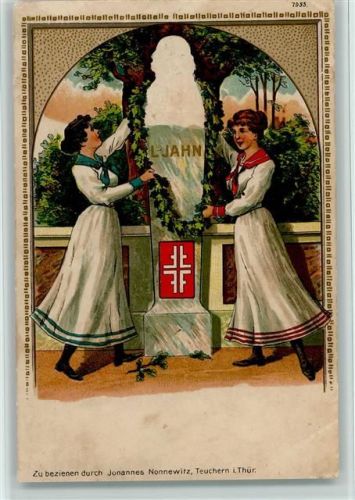 Nr. 7955 Verlag Nonnewitz - Frauen mit Jahn Silhouette