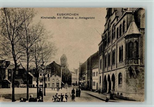 Euskirchen 1916 Kirchstrasse, Amtsgericht, gute Erhaltung AK