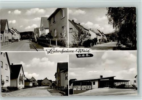 Leutershausen Ortsansichten Waid 4-Bildaufnahme