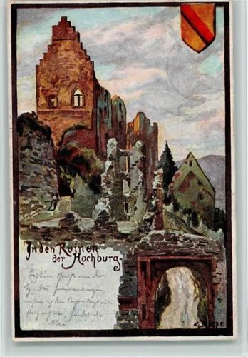 Serie 2 Nr. 6 Ruine Hochburg 1902 AK
