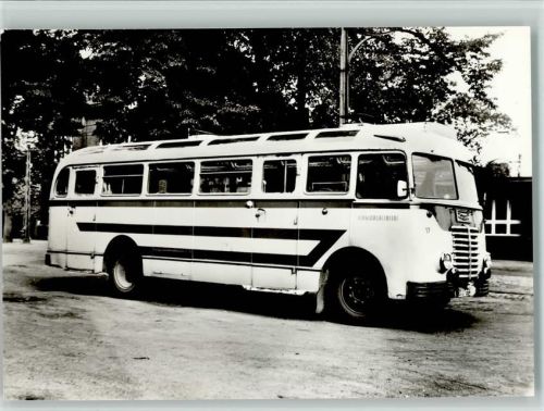 Cottbus 75 Jahre - 1953 - Omnibus Berliner Strasse
