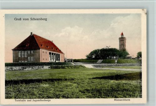 Scheersberg Turnhalle Juegndherberge Bismarckturm