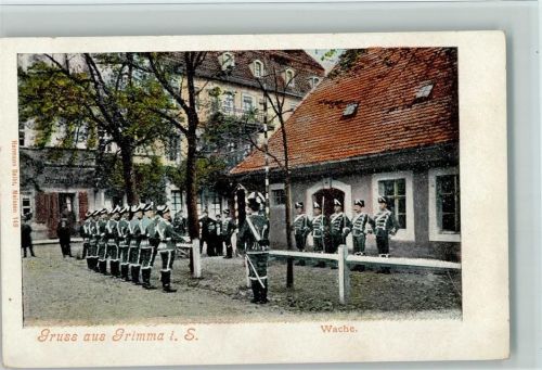 04668 O7240 Grimma 1900 - Verlag Seibt Nr. 148 - Wache