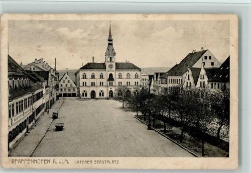 Pfaffenhofen Unterer Stadtplatz
