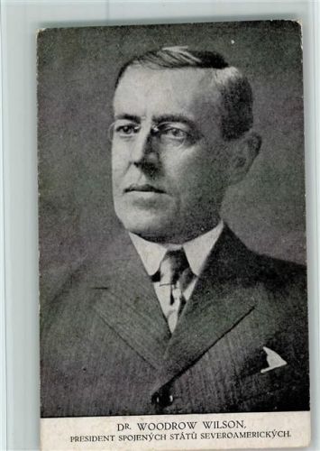Dr. Woodrow Wilson, President
