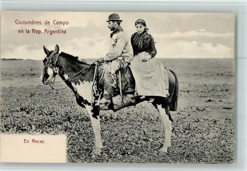 Costumbres de Campo En Ancas Motiv Argentinien