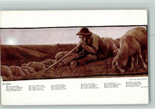 Serie XVI, 4 von Eichler - Der Schäfer AK