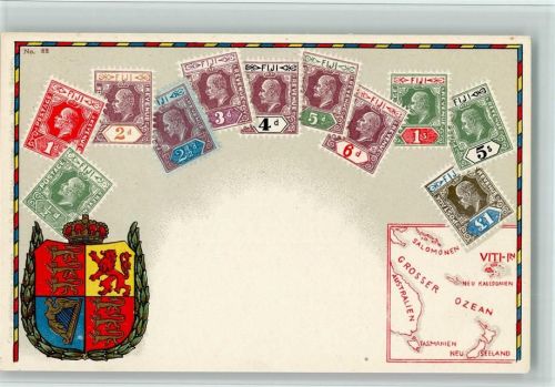 Nr. 82 Wappen - Fiji - gute Erhaltung Briefmarkenabbildung
