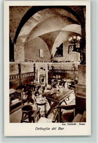 Roma Dettaglio del bar Innenaufnahme Ristorante Taberna Ulpia